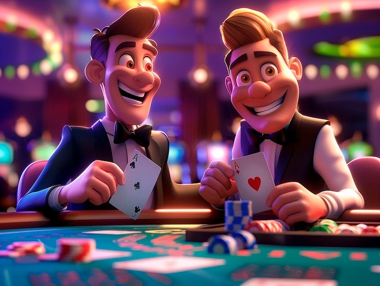 Studio dealer Live Blackjack dengan multi-kamera di platform olx t0t0